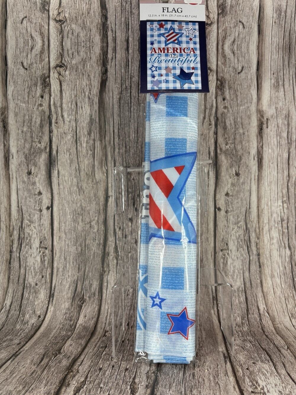 NEW America The Beautiful Yard Flag, PATRIOTIC, 4TH OF JULY, SHIPS FREE